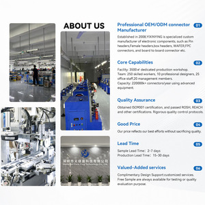 Komponen Elektronik <span class=keywords><strong>DC</strong></span> 2mm 1.27mm 3.2mm 1.0 2.0 2.54 Pitch <span class=keywords><strong>Single</strong></span> Double Row 1.27 2.54mm Female Male Pin Box Header Connector - Product Image 5