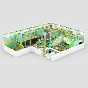 Divertido Equipo Modular de Juegos Infantiles para Interiores, un Set de Juegos Suaves con Castillo y Piscina de Pelotas para Centro de Entretenimiento Familiar - Product Image 3