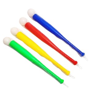 Para niños pequeños principiantes al aire libre barato logotipo personalizado 17 ''Mini <span class=keywords><strong>bate</strong></span> <span class=keywords><strong>de</strong></span> béisbol <span class=keywords><strong>de</strong></span> plástico y pelota al por mayor - Product Image 1