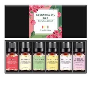 성숙한 연구팀 개인 라벨 퓨어 내츄럴 스킨 케어 에센셜 오일 키트 페퍼민트 라벤더 아로마 테라피 에센셜 오일 세트 - Product Image 3