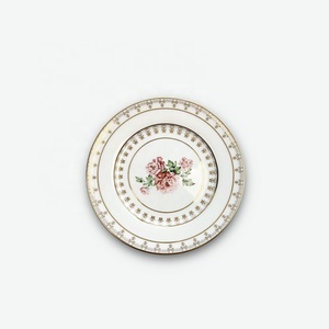Service de vaisselle white plat en porcelain vente en gros luxe complet plate set stoviglie di lusso piatti <span class=keywords><strong>prodotti</strong></span> dorati <span class=keywords><strong>horeca</strong></span> - Product Image 6