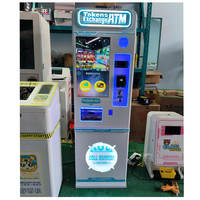 Distributeur automatique de pièces de monnaie libre-service multi-usages en gros d'usine distributeur de jetons de banque ATM Arcade en métal