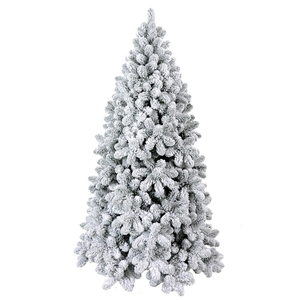2023 nouveau arbre de Noël floqué de 7.5ft 100% Pvc arbre de Noël Simulation arbre de Noël crypté - Product Image 1