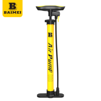 BAIMEI 120PSI OEM Steel Bicycle Hand Air Pump Manual Tire Inflator for Road Mountain Bike Ball Sports Wholesale Supply