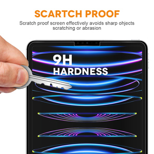 Protector de Pantalla de Vidrio Templado 9H para iPad Pro de <span class=keywords><strong>11</strong></span> Pulgadas, Antiarañazos, a Prueba de Explosiones, Película de Vidrio Transparente para iPad Pro - Product Image 3