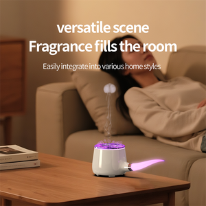 מוצר חדש צינור בצורת אוויר אדים הוביל אור הלילה אור usb מופעל הבית חדר השינה אוויר אדים ארומתרפיה מפזר - Product Image 4