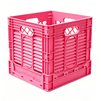 JOIN Conteneur de stockage pliable carré robuste avec côtés renforcés pour entrepôt et usage domestique