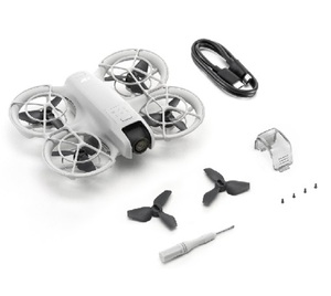 GKS Neo Beginner <b>Drone</b> with Camera & LED <b>Lights</b> Remote/App Control 20km Transmission 12MP Plastic Material 18-Minute Flight Time - Product Image 3