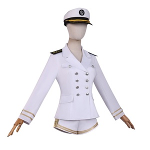 Costume da Marinaio Anime di Alta Qualità per Donna, Uniforme JK Bianca e Nera per Cosplay di Jang Wonyoung, Festa di Halloween - Product Image 6