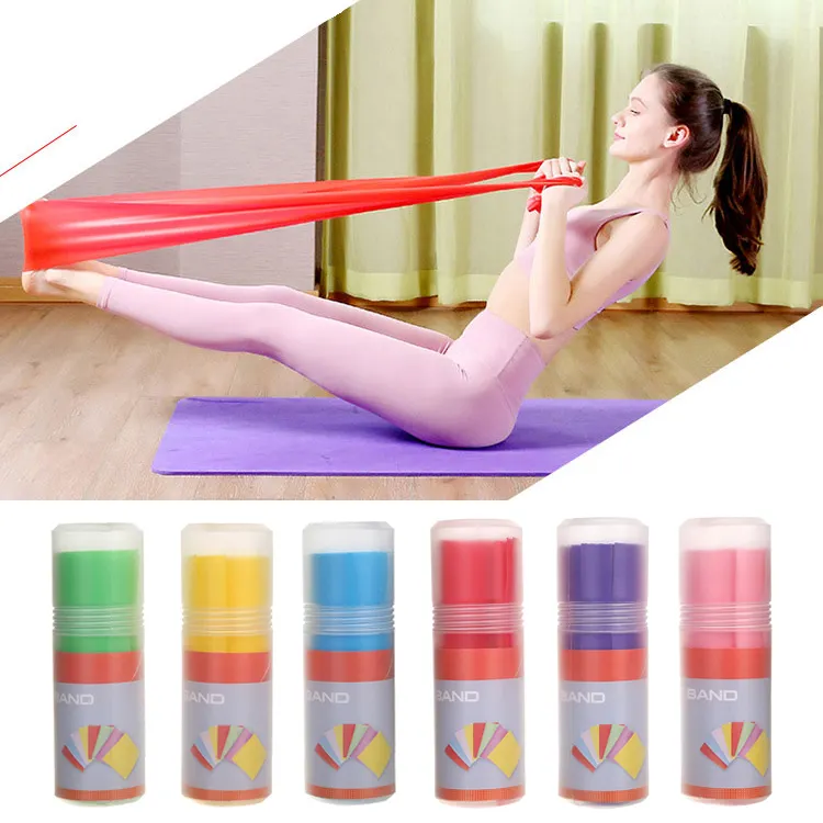 Fysieke Therapie, Yoga, Pilates, Rehab En Thuis Workout Non-Latex Elastische Resistance Bands Theraband