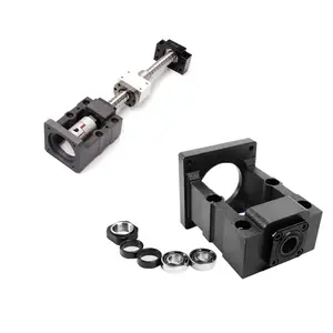 1pc 45# Metal C7 C5 Motor seat/mount/ Bracket BK20 support unit for ballscrew SFU1605 SFU2005