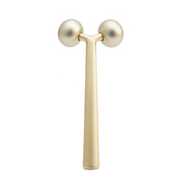 Sensation de froid 3D avec logo personnalisé Outil de massage de la peau pour sculpter le double menton Rouleau de beauté lifting