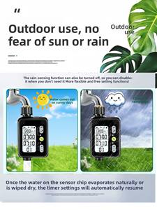 Sistema di irrigazione automatico temporizzato per balconi con ugello atomizzatore a schermo grande universale, regolabile, per raffreddamento - Product Image 3