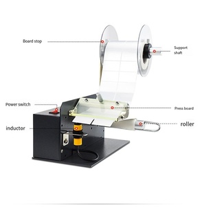 Machine à décoller les étiquettes pour bouteilles en verre, distributeur d'étiquettes à vendre - Product Image 2