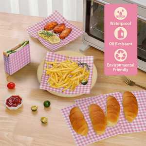 Custom Multi-color Print Options Food Grade Oil Proof Party Holidays High Quality Printing Packaging Greaseproof Paper - Product Image 3