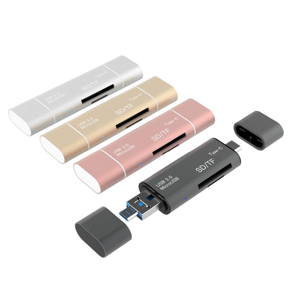 USB-C Card Reader - Multi-in-One for All Your Storage Needs
