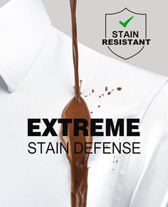 Camisas de Vestir con Cuentas Alimens & Gentle Slim Fit para Hombre, Manga Larga, Elásticas, Resistentes a las Manchas, Sin Arrugas, con Botones, Formales - Product Image 2