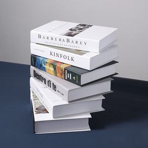 Ornements de livres en papier artificiel, style scandinave moderne, écologiques, simples, pour bibliothèque, bureau, décoration de la maison, accessoires de photographie - Product Image 1