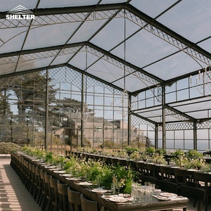 Tentes de réception personnalisées imperméables pour mariages, restaurants et événements, type cathédrale, en vente – Tente événementielle 20 x 40 pour 200 invités - Product Image 5