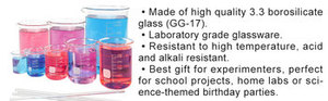 <span class=keywords><strong>250ml</strong></span> Borosilicate ग्लास 3.3 स्नातक की उपाधि प्रयोगशाला कांच बीकर - Product Image 5