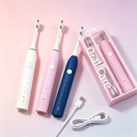 Nouveaux Produits 2026 OEM ODM Brosse à Dents Électrique Sonique Intelligente Colorée pour Nettoyage en Profondeur et Blanchiment des Dents, Batterie 2000 mAh