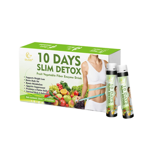 Vente chaude à l'exportation transfrontalière : Liquide oral détoxifiant amincissant en 10 jours pour adultes, 30 ml x 10 flacons, Vente directe usine - Product Image 2