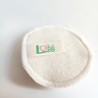 Biogreen 12 pièces, serviettes hygiéniques réutilisables en coton de chanvre biologique, antibactériennes, certifiées GOTS, absorbantes, respirantes, échantillon gratuit, 2-3 couches