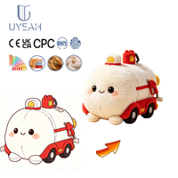 UYEAH EN71/CE/CPC Peluches personnalisées en forme de dessin animé, design personnalisé, poupées en peluche douces, oreillers de voiture simulés, jouets en peluche en forme de train, cadeaux pour enfants