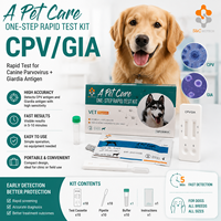 Hunde-Blutgruppen-Schnelltest-Karte für Hunde Veterinär-Ganzblut-Diagnostik-Testkit