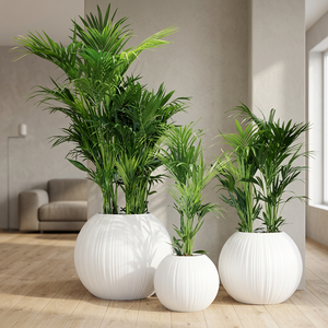 Maceta de Fibra de Vidrio para Jardín, Moderna y Decorativa, Maceta Grande para Plantas de Interior y Exterior, Hogar, Patio, Balcón, Venta al por Mayor - Product Image 1