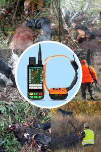 Rastreador de Cães Eseek GPS+GLONASS 15km Android 13 Mapas Offline Treinamento Remoto Coleira IP67 Conjunto Portátil - Product Image 4