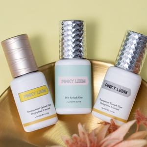 Pinky Leem Manufacturer Supplier Strong Clear Waterproof <b>Latex</b> Free Lash Glue clear Lash Extension Glue Adhesive Medical Grade - Product Image 6