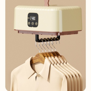 เครื่องอบผ้าแบบพับได้ ดีไซน์สวย ปี 2025 กำลังไฟ 600 วัตต์ พร้อมฝาครอบอบผ้า ประหยัดพลังงาน เงียบสงบ ใช้ในครัวเรือน ตั้งเวลาได้ 4 ชั่วโมง - Product Image 2