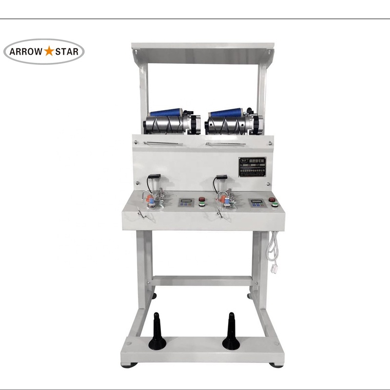 2 Spindles Yarn Rewinder Machine Thread
