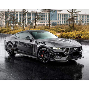 สเกิร์ตข้างคาร์บอนไฟเบอร์ทรง Drifton CMST V1 สำหรับ Ford Mustang Gen7 S650 ปี 2024 ขึ้นไป - Product Image 2