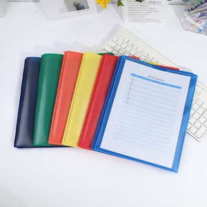 Cartella personalizzata <span class=keywords><strong>A4</strong></span> Pp in plastica per la presentazione del portafoglio di documenti in laminato 2 cartella di <span class=keywords><strong>File</strong></span> tascabile con 3 punte - Product Image 5