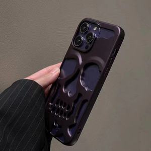 Coque de téléphone givrée violet foncé pour iphone 16 pro max <span class=keywords><strong>karl</strong></span> lagerfeld coque squelette sans empreintes digitales noire pour samsung galaxy s24 - Product Image 6