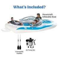 Nouveau bateau gonflable étanche pour fêtes aquatiques et flottations en mer