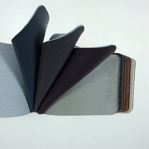 Cuir écologique gris clair de style européen pour ensemble de canapés, cuir Napa de luxe pour <span class=keywords><strong>lit</strong></span>, cuir Rexine - Product Image 6