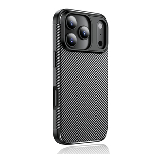 Cho <span class=keywords><strong>iPhone</strong></span> mềm trường hợp Matte sợi carbon hạt TPU <span class=keywords><strong>bumper</strong></span> Cover quay lại trường hợp đối với <span class=keywords><strong>iPhone</strong></span> 17 16 15 14 - Product Image 2