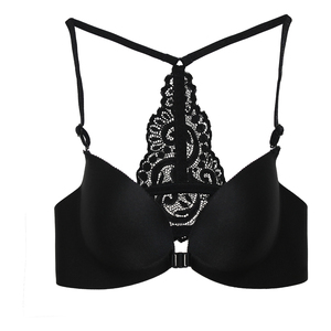 <span class=keywords><strong>Reggiseno</strong></span> push-up da donna con chiusura frontale, con ferretto, imbottitura spessa, effetto lifting <span class=keywords><strong>2</strong></span> <span class=keywords><strong>coppa</strong></span>, senza cuciture - Product Image 6