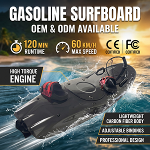 Tabla de Surf a Motor de Gasolina con Fibra de Carbono, Diseño Impermeable y Ecológico para Deportes Acuáticos en el Océano - Product Image 5