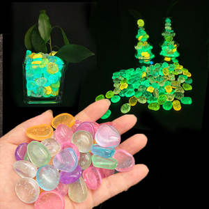 Kleurrijke Lichtgevende Kiezelstenen <span class=keywords><strong>Aquarium</strong></span> Steen <span class=keywords><strong>Aquarium</strong></span> Accessoires Landschapsarchitectuur <span class=keywords><strong>Aquarium</strong></span> Decoratie - Product Image 4