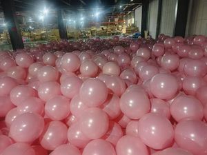 Ballon de yoga anti-éclatement épaissi, ballon d'exercice suisse antidérapant pour la maison, la <span class=keywords><strong>grossesse</strong></span> et le fitness - Product Image 5