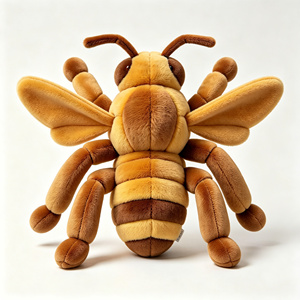 Peluche de Avispa de Papel Europea Realista Personalizado, Insecto de la Naturaleza, Recuerdo de Zoológico, Juguete Educativo para Niños, Actividad Promocional - Product Image 4