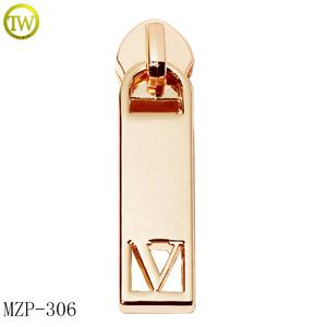 压铸袋拉手拉链标签批发logo空白品牌拉链魅力外套装饰 - Product Image 1