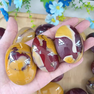 หินปาล์มมูไคท์ธรรมชาติหินคริสตัลกระเป๋าหินคริสตัลสำหรับสะสมและตกแต่งบ้าน - Product Image 1