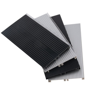 Modern 10 cm PVC Skirting Board for Kitchen Bathroom Long-lasting Anti-Breakage Plastic PVC Floor Cabinet Board 6 cm Skirting - Product Image 2