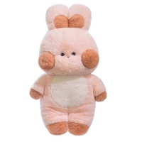 Peluche Dudu Chat, Peluche Bobo Lapin, Coussin de Sommeil, Idéal pour la Décoration Intérieure et les Cadeaux de Fêtes