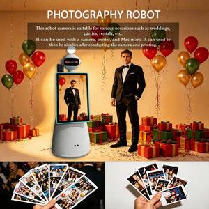 Low Noise Auto Print Robotic Photo Booth for Quiet Venue Instant Photo Service - Product Image 6